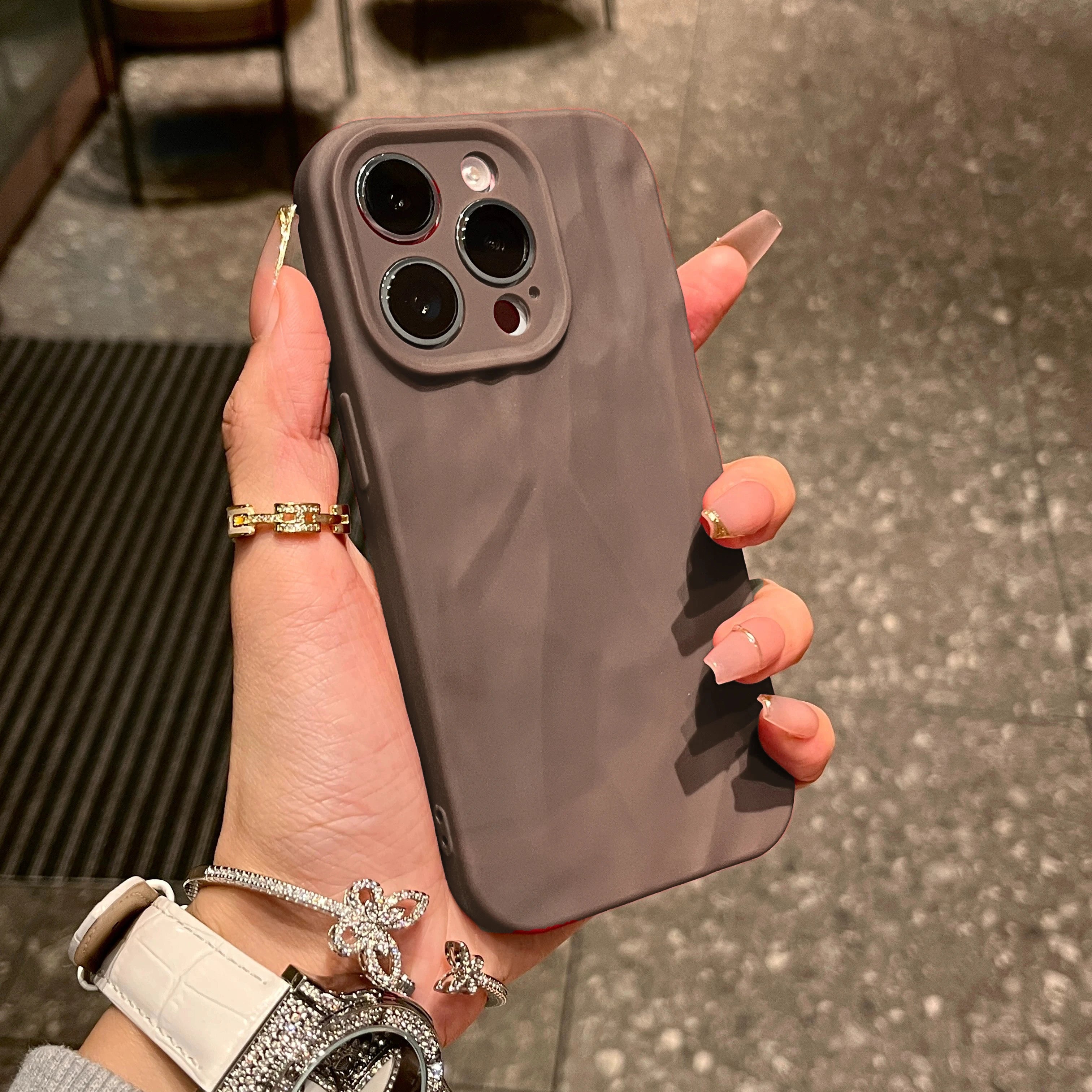 Matte Silicone iPhone Case