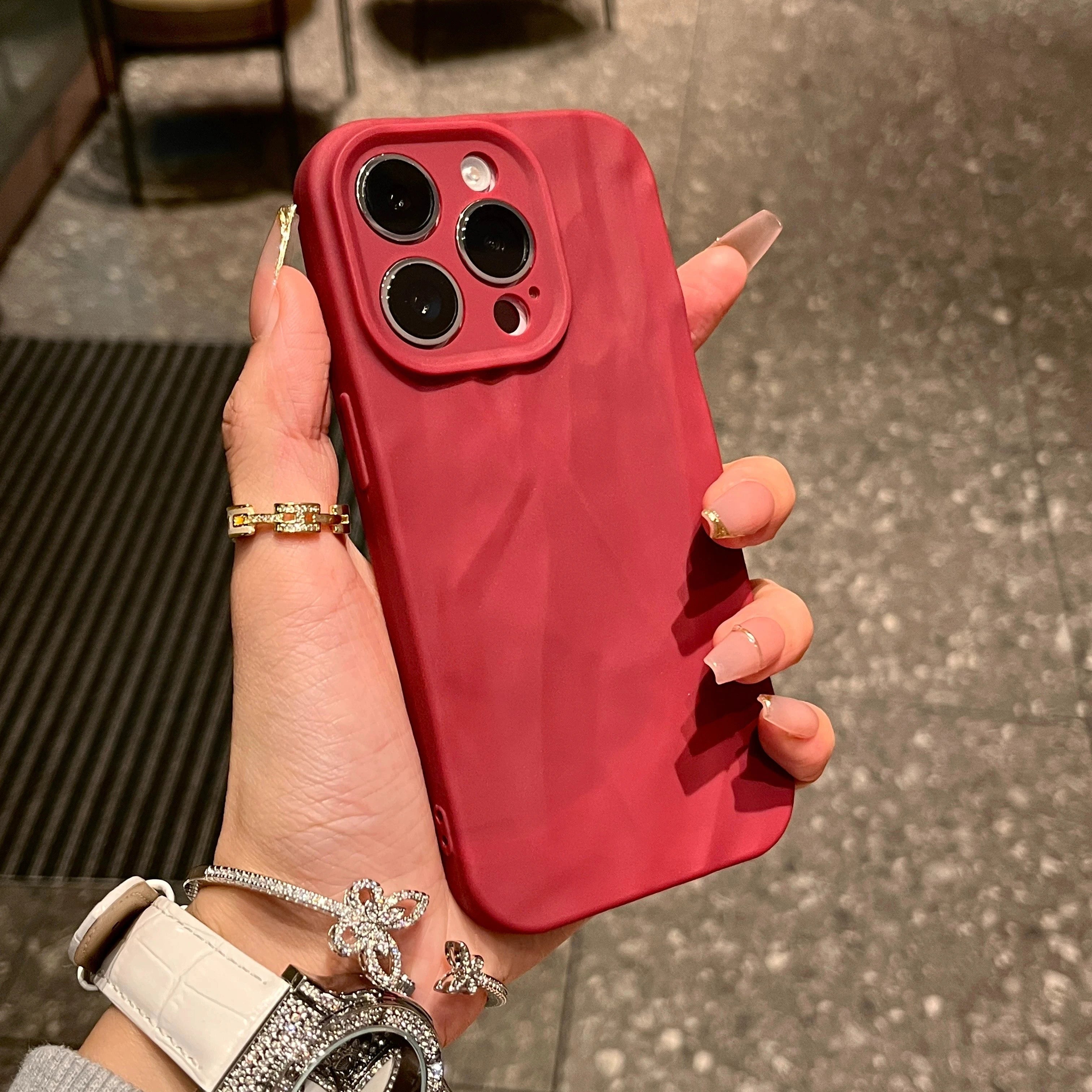 Matte Silicone iPhone Case